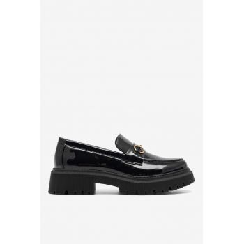 Mocasini dama  5904862943299 - Sintetic - Negru