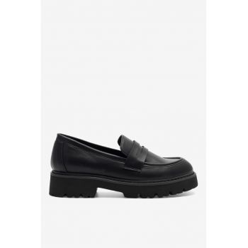 Mocasini dama  5904862947129 - Sintetic - Negru