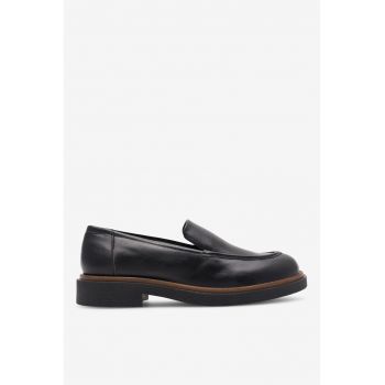 Mocasini dama  5905588002352 - Piele naturala - Negru