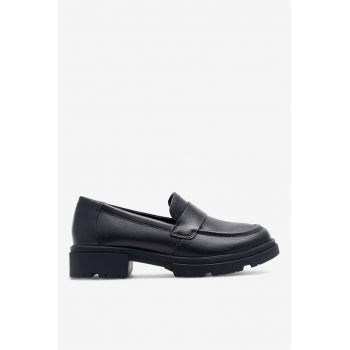 Mocasini dama  5905588059691 - Piele naturala - Negru
