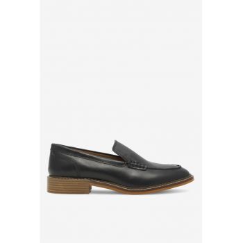 Mocasini dama  5905588331100 - Piele naturala - Negru