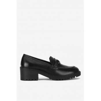Mocasini dama  5905588737001 - Piele naturala - Negru