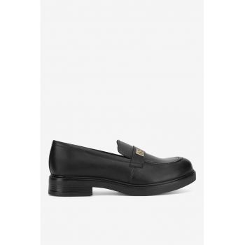 Mocasini dama  5905588742654 - Piele naturala - Negru