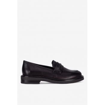 Mocasini dama  5905588747178 - Piele naturala - Maro