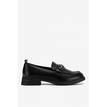 Mocasini dama  5905588747475 - Sintetic - Negru