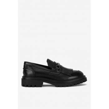 Mocasini dama  5905588818090 - Piele naturala - Negru