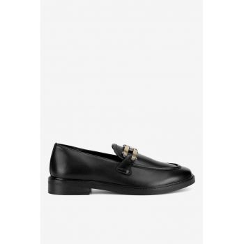 Mocasini dama  5905588818236 - Piele naturala - Negru
