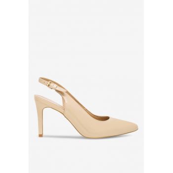 Pantofi dama  5905588288688 - Piele naturala - Bej