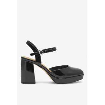 Pantofi dama  5905588322986 - Sintetic - Negru