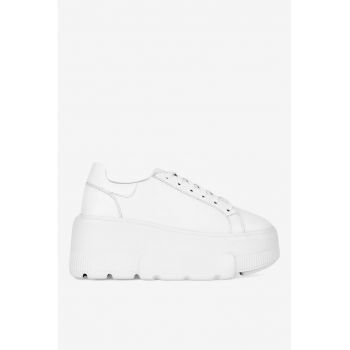 Pantofi dama  5905588463214 - Piele naturala - Alb