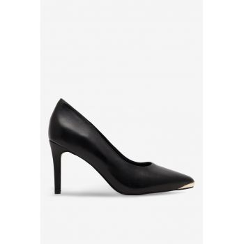 Pantofi dama  5905588740018 - Piele naturala - Negru