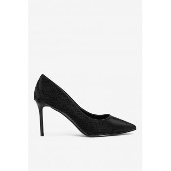 Pantofi dama  5905588743057 - Sintetic - Negru