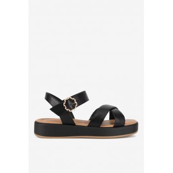 Sandale dama  5905588620815 - Piele naturala - 36 EU - Negru
