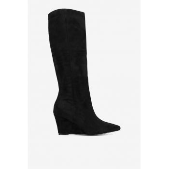 Cizme dama  5905588854937 - Textil - Negru