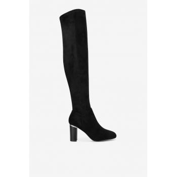 Cizme dama  5905588855071 - Textil - Negru