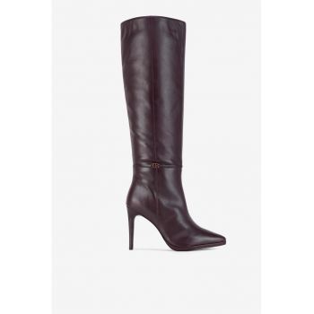 Cizme dama  5905588879602 - Piele naturala - 41 EU - Maro
