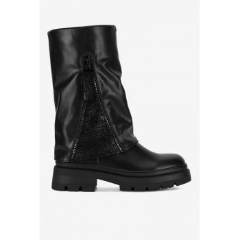Cizme dama  5905588888260 - Sintetic - Negru