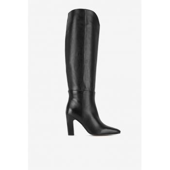 Cizme dama  5905588900788 - Piele naturala - Negru