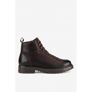 Ghete barbati  5905588878155 - Piele naturala - Maro