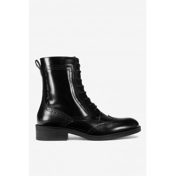 Ghete dama  5905588827337 - Piele naturala - Negru