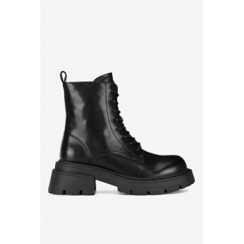 Ghete dama  5905588842262 - Piele naturala - Negru