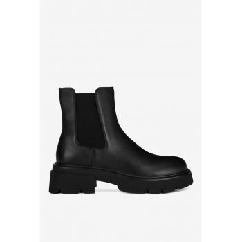 Ghete dama  5905588871057 - Piele naturala - Negru