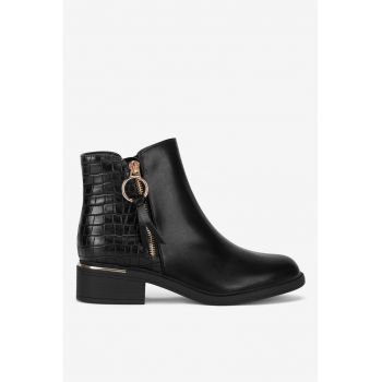 Ghete dama  5905588900078 - Sintetic - Negru
