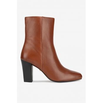 Ghete dama  5905588900955 - Piele naturala - Maro