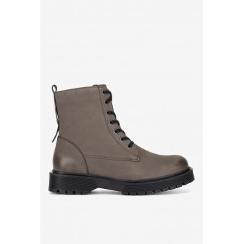 Ghete dama  5905588910916 - Piele nabuc - Gri