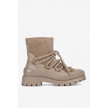 Ghete dama  5905588925958 - Piele intoarsa - Bej