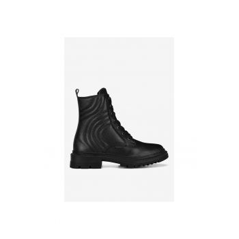Ghete fete  5905588884729 - Piele naturala - Negru