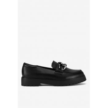 Mocasini dama  5905588821618 - Sintetic - Negru