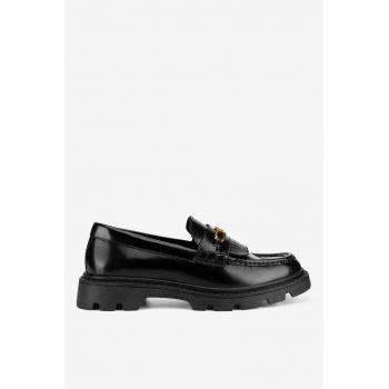 Mocasini dama  5905588829010 - Piele naturala - Negru