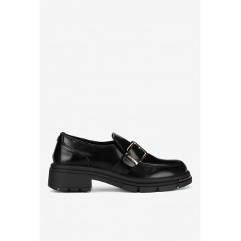 Mocasini dama  5905588896104 - Sintetic - Negru