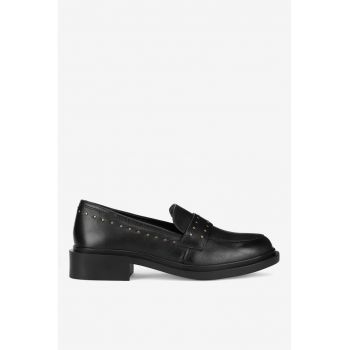 Mocasini dama  5905588905578 - Piele naturala - Negru