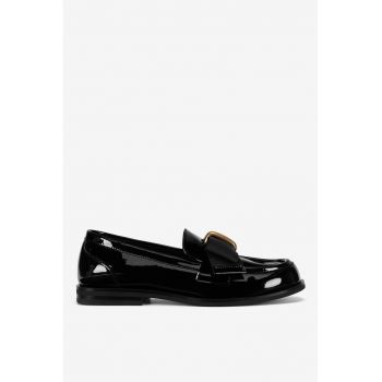 Mocasini dama  5905588956068 - Piele naturala - Negru