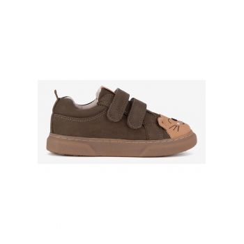 Pantofi baieti  5903698176222 - Piele nabuc - Multicolor