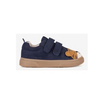 Pantofi baieti  5903698176239 - Piele naturala - Albastru