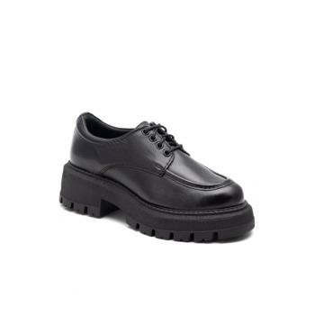 Pantofi dama -  5904862818931 - Negru - Piele naturala