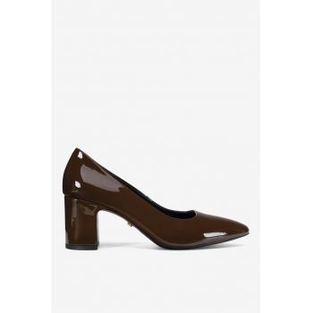 Pantofi dama  5905588829737 - Piele naturala - Maro