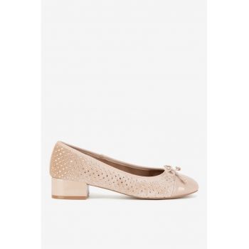 Pantofi dama  5905588889540 - Textil - Bej