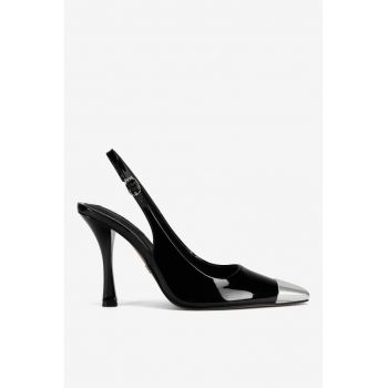 Pantofi dama  5905588889908 - Sintetic - Negru