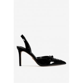 Pantofi dama  5905588897118 - Sintetic - Negru