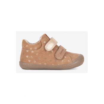 Pantofi fete  5903698176604 - Piele naturala - Maro