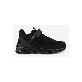 Pantofi sport baieti  Textil Negru