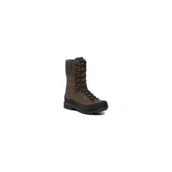 Bocanci trekking barbati  303195700 - Sintetic - Maro