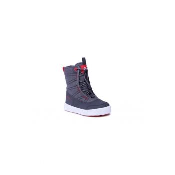 Cizme baieti  301136200 - Piele ecologica - 28 EU - Gri