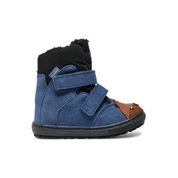 Cizme baieti  304294266 - Piele naturala - Albastru