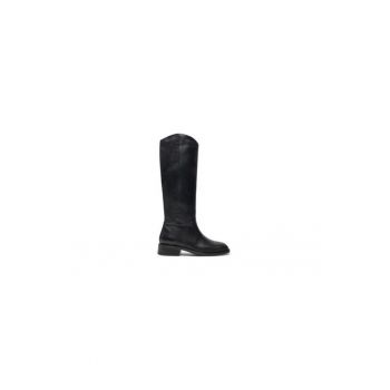 Cizme dama  304622441 - Piele naturala - Negru