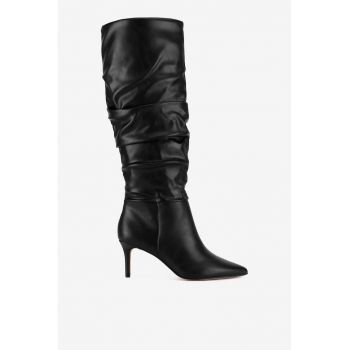 Cizme dama  5905588993025 - Sintetic - Negru